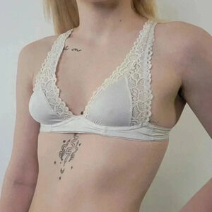 Aerie Happy Wireless Lightly Lined Triangle Bra - 32A